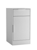 Office Under Desk Storage Cabinet with 1 Drawer & 1 Door End Side Bedside Table
