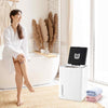 COSTWAY 23L Large Towel Warmer Bucket Home Towel Warmer w/0-90Min Timer-White