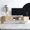 AVIOR TV Stand / TV Cabinet / TV Unit 180 cm / 3-Door / 6-Shelf / Sapphire Oak