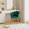 Dressing Chair Armchair Velvet Bedroom Modern Upholstered Green Living Room
