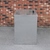 Galvanised Feed Bins Large Storage 64L 3 Compartments Metal Waterproof Outdoor