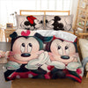 Mickey Minnie Duvet Cover Set Bedding Set Single Double King Size Pillowcase