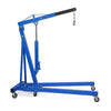 Blue 2 Ton Hydraulic Folding Engine Crane Stand Hoist lift Jack Lifting Garage