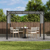 Outdoor Pergola Garden Awning Gazebo Canopy Party Barbecue Shelter Furniture