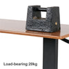 Gas-Lift Adjustable Overbed Table with Wheels Laptop Reading Workstation C Table
