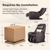 Electric Shiatsu Full Body Massage Chair Zero Gravity SL Track Massage Recliner