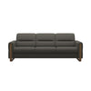 Stressless Fiona Wood Peony Mole & Teak 3 Seater Sofa RRP £2919