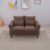 Panana 2 Seats Loveseat Couch Sofa Ottoman Upholstered Furniture for Small Space