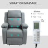 Power Lift Chair Recliner for Elderly, Electric Rising Reclining Armchair, Grey