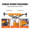 Mitre Saw Stand 100in Rolling Foldable Wheeled Miter Saw Stand 550lbs
