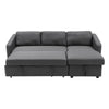 3 Seater Corner Sofa Bed Sleeper Sofabed Couch With Reversible Storage Chaise UK