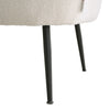 Modern 2 Seater Loveseat Sofa with Pillows Padded Armchair Living Room Settee UK