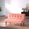 2 Seater Sofa Bed Sleeper Recliner Sofabed Small Bedroom Love Seat Couch Settee
