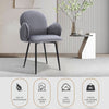 Accent Armchair Metal Dining Chairs for Home Kitchen Hotel Office Meeting Room