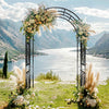XXL-Large Tall Garden Arch Trellis Metal Tubular Frame Climbing Plant Archway