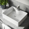 Counter Top White Cloakroom Ceramic Basin for Bathroom Vanity Cabinet and Toilet