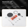Brass Round Bathroom Rainfall Shower System Mixer Valve Set Bathtub Faucet Taps
