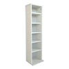 6 Tier Wooden CD DVD Video Game Book Shelf Storage Rack Organizer Fits 102 CDs