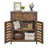 Industrial Rustic Sideboard Cabinet Vintage Lounge Storage Cupboard Drawer Shelf