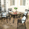 Outdoor Dining Sets Square Table Patio Furniture Sets Dining Table Chairs Sets