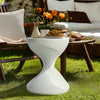 Unique Lightweight Concrete Accent Table Sofa Side Table Living Room Home Decor