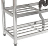 Catering Sink Commercial Shelves Steel Kitchen Work Table 1.0 Bowl Drainer Unit