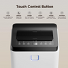 Wheeled Home 12L Dehumidifier For Mould And Moisture Extraction 25㎡ Quiet 36dB
