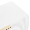 Modern White Chest of Drawers Wide Bedroom Furniture Storage Bedside 6 Drawers