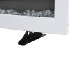 Electric Fire Wall Mounted/Recessed/Freestanding 40inch Electric Fireplace White