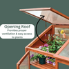 Wooden Cold Frame Greenhouse Large Garden Storage Growhouse Planting Heavy Duty
