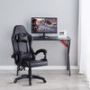 Executive Racing Gaming Chair Faux Leather Computer Desk Chair Swivel Adjustable