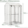 Tomato Growhouse Double Grow Bag Garden Greenhouse PE Mesh Cover Christow