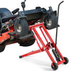 Folding Ride On Lawn Mower Lift Height Adjustable Hydraulic Maintenance Jack