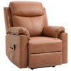 Power Lift Chair Electric Riser Armchair with Remote Control, Brown