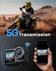 WOLFANG Action Camera GA440 Native 4K 60FPS 24MP, 40M Waterproof Underwater Came