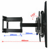 TV Wall Bracket Mount Swivel Tilt for 32 40 42 46 50 55 60 70" TVs Full Motion
