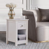 Small Side Table Slim Wooden Sofa End Night Stand Bedside Drawer Storage Cabinet