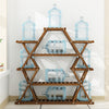 Large Wood Plant Stands Garden Shelves Flower Display Rack Indoor Outdoor