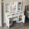 NEW Dressing Table Makeup Desk With Mirror 10 LED Lights And Stool Vanity Table