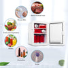 10L Portable Mini Fridge Table Top Electric Small Cooler Car Ice Box Office Home