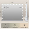 18 LED Bulb Hollywood Makeup Mirror Large 80x62cm Vanity Light Mirror with USB