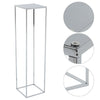 40/60/80/100CM METAL GEOMETRIC FLOWER STAND PEDESTAL TABLE CENTREPIECE WEDDING