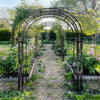 XXL-Large Tall Garden Arch Trellis Metal Tubular Frame Climbing Plant Archway