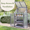 Greenhouse Cold Frame Small Garden Growing Plant Protection Germination Wooden