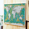 ✅Build Blocks ART - World Map | 11695pcs (31203) High Quality ABS Plastic Kit✅