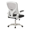 Home Office Chair Computer Mesh Desk Chair with Adjustable Arms and Height White