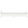 Bed Frame White 100x200 cm Engineered Wood vidaXL