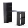 Computer Desk Bookshelves Workstation Corner Study Table Storage Combo