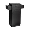 Beauty Salon Storage Cabinet Locking Beauty Styling Equipment Station 2 Drawers