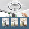 Ceiling Fan with Lighting RGB LED Light Adjustable Wind Speed Remote Control Nse